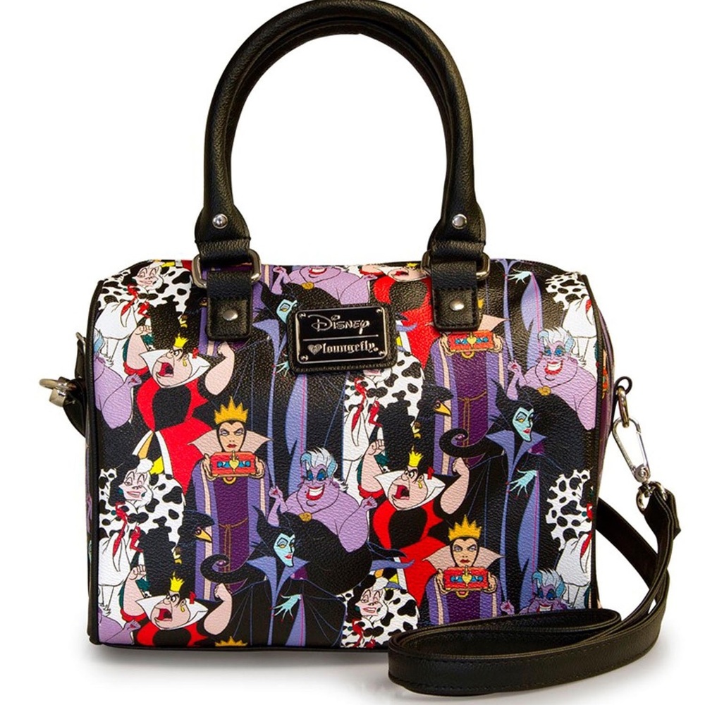 Disney Parks Loungefly Villains Crossbody Bag